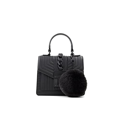 ALDO Women's Regular Jerilini Top Handle Bag - color: Black/Black, size: Medium