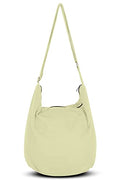 Your Cozy Hobo Sling Bags For Women Crossbody Bag Thai Top Handmade Shoulder Bag with Adjustable Strap - color: Ivory