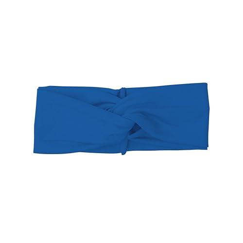 Motique Accessories Solid Twist Turband Headwrap Hair Band for Women (Royal Blue) - color: Royal Blue