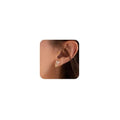 Gold Silver Earrings For Women,14K Gold/Silver Plated Hypoallergenic Stud Earrings For Women Trendy ,Minimalist Simple Unique Gold Silver Diamond Cubic Zirconia Stud Earrings Dainty Cute Jewelry Gifts - style: 3 Diamond Stud-Gold