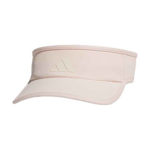 adidas Women's Superlite Visor – Lightweight Moisture-Wicking Running Tennis Hat - color: Blush Pink/Pink Tint/3
