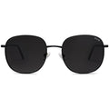 SOJOS Classic Trendy Square Sunglasses for Women Men Cute Big Frame Gold Shades SJ1137 - color: Black/Grey