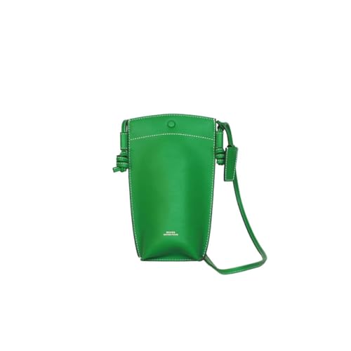 Rever Rubin Phone Crossbody Sling Bag, Leather, Fits Phone, Cards, Essentials | Phone - color: Grass (Green)
