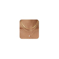 Layered Gold Necklace for Women Trendy 14K Gold Plated Heart CZ Pendant Layered Gold Necklaces Set Coin Choker Necklaces Simple Circle Cubic Zirconia Pearl Necklace Stack Herringbone Paperclip Chain Jewelry Set - style: 3PCS-Snake chain + Pearl-GD