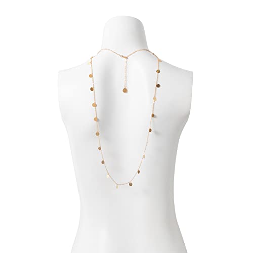 Missgrace Boho Simple Bridal Back Necklace Sequins Backdrop Choker Necklaces Party Wedding Prom Drop Sequins Necklace Body Chain for Women Bridesmaids