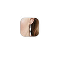 Twisted Leaf Spiral Leverback Hypoallergenic Earrings For Women -18K Gold Plated And Silver Dangle Drop Earrings, Trendy Jewelry Gift - color: SILVER