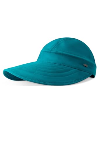 Women's Zip-Off Visor - UPF 50+ Sun Protection - Bel Aire - color: Tahitian Teal