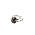 Natural Ring, Gemstone Ring, Birthstone, Twisted Bohemian Ring, 925 Sterling Silver Jewelry, Toe Ring, Christmas Gift, Handmade Adjustable Ring, Womens Ring