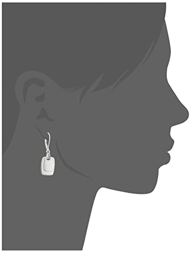 Nine West Women's Drop Earrings, Fashion Jewelry Accessories for Everyday and Special Occasion Wear, Lightweight Statement Earrings for Day and Evening Looks - color: Crystal - Silver