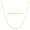 KISPER Gold Snake Chain Necklace for Women 24K Plated Stainless Steel Thin | 0.9mm, 14-30 inches, non-tarnish, waterproof, hypoallergenic, nickel-free, lobster clasp