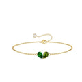 Turandoss Gifts for Women Her Daughter - 6 7 8 9 10 11 12 13 14 15 16 Year Old Girls Birthday Gifts, 14K Dainty Gold Plated Created Birthstone Bracelets for Women Girls Teens Jewelry Gifts - color: 05-08-May-Aug-Birthstone