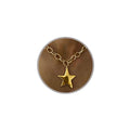 Chunky Necklace for Women Big Star Necklaces for Women Trendy Large Statement Necklace Thick Chain Bold Chunky Jewelry Star Accessories Boho - style: 1 - G
