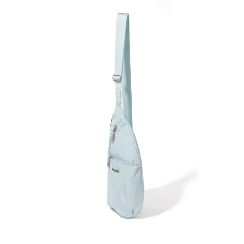 Baggallini Mini Sling - 12x7 Sling Crossbody Bag Backpack with Adjustable Shoulder Strap - color: Pool