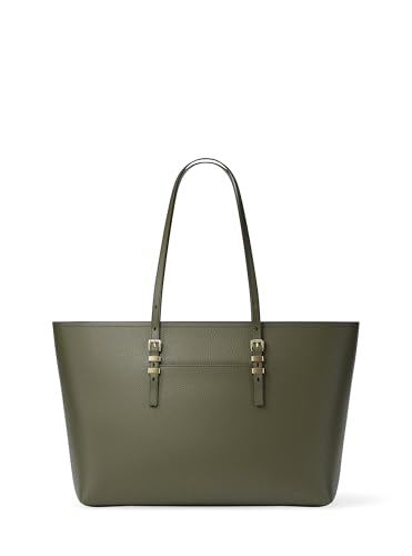 Michael Kors Quinn Large Tote - color: Gold-tone Hardware/Pebble Leather/Ivy