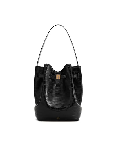 JW PEI Women's Clara Lock Accent Bucket Shoulder Bag