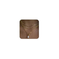 Layered Gold Necklaces for Women, Dainty 14K Gold Plated Cute Pearl Pendant Necklace Jewelry Set Stackable Toggle Chain Choker Collar, Trendy Waterproof Non Tarnish Jewelry Gift - style: Necklace 01-GD