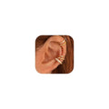 LOLIAS 4 Pairs Ear Cuffs Non Piercing - 14K Gold Plated Ear Cuff Earrings for Women Ear Cuff for Non Pierced Ears Clip on Cartilage Earring Adjustable Fake Earrings Set - style: Double-14K Gold Plated