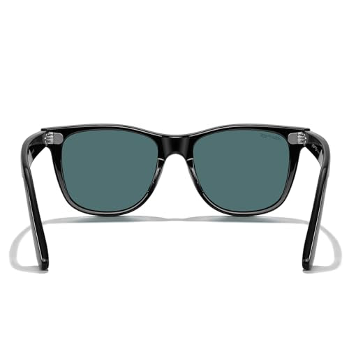 MERRY'S Classic Square Shape Polarized Sunglasses for Womens Mens Retro Designer UV400 Sun Glasses S6140 - color: Black Frame/Red Mirror Lens