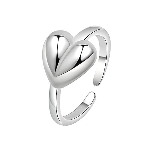 Handmade 925 Sterling Silver Ring Boho Thumb Band Open Statement Rings for Women Jewelry Christmas Gifts - color: Pattern 3