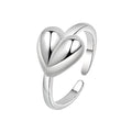Handmade 925 Sterling Silver Ring Boho Thumb Band Open Statement Rings for Women Jewelry Christmas Gifts - color: Pattern 3