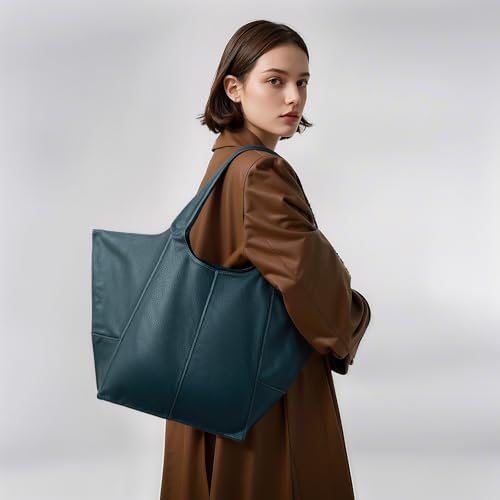 Montana West Tote Bag for Women Large Hobo Purses and Handbags - color: Teal Blue