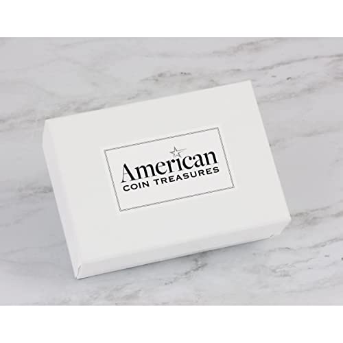 American Coin Treasures Liberty Nickel Green Enamel Coin Pendant Necklace