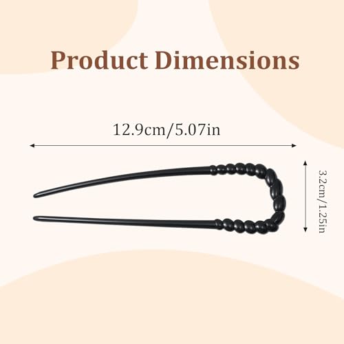 AWAYTR 3Pcs French Hair Pins for Women - Metal Hair Forks for Elegant Bun, Twist & Chignon Hairstyle Accessories (Twisted+Black+Gold+Sliver) - color: Twisted+Black+Gold+Sliver