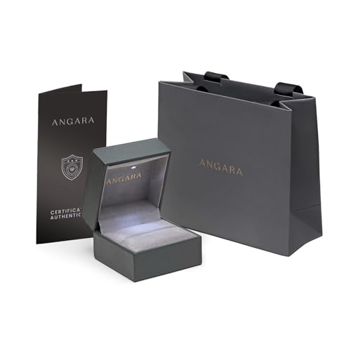 Angara Freshwater Pearl Crown Ring in Silver/14K Solid Gold/Platinum | Freshwater Pearl Solitaire Ring for Women | June Birthstone, Anniversary Jewelry Gift - color: Silver, size: 4.5