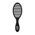 Wet Brush Speed Dry Hair Brush, Black Frost - Vented Design & Soft HeatFlex Bristles Are Blow Dry Safe - Ergonomic Handle Manages Tangles - Pain-Free Hair Accessories - color: Frost Black, size: 1 Count (Pack of 1)