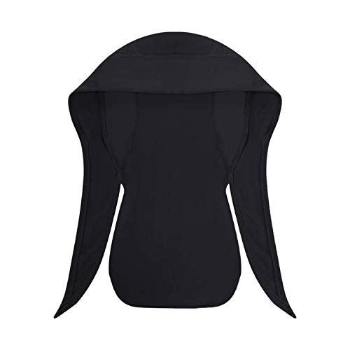 PURFUN Men Women Breathable Cycling Bandana Headscarf Adjustable Sweat Wicking Quick Dry Mesh Head Scarf Wrap Liner Skull Cap - color: Mesh-black