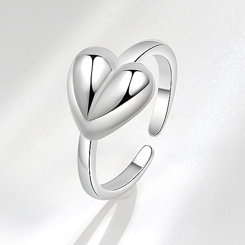 Handmade 925 Sterling Silver Ring Boho Thumb Band Open Statement Rings for Women Jewelry Christmas Gifts - color: Pattern 3