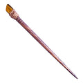 Natural Tumbled Healing Gemstone Crystal Wooden Hair Stick Handmade Gifts Boho Reiki by Smoky Quartz (Tiger Gold) - color: Tiger Gold