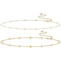 VIROMY Gold Waist Beads Chain for Women Waterproof Belly Chain Body Belt Chain Beach Accessories Body Women's Jewelry - style: Style C-GD