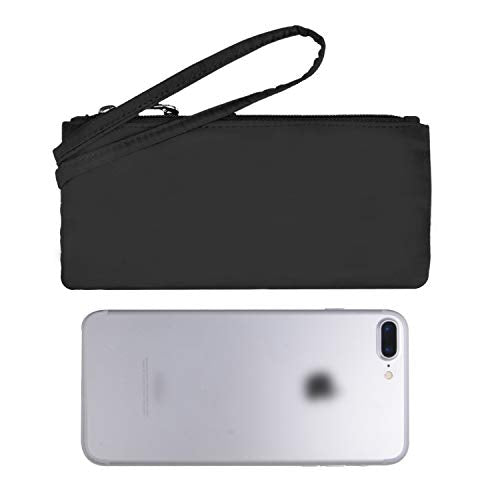 NOTAG Crossbody Bag for Women Waterproof Shoulder Bag Messenger Bag Casual Nylon Purse Handbag - color: Black-rfid-s