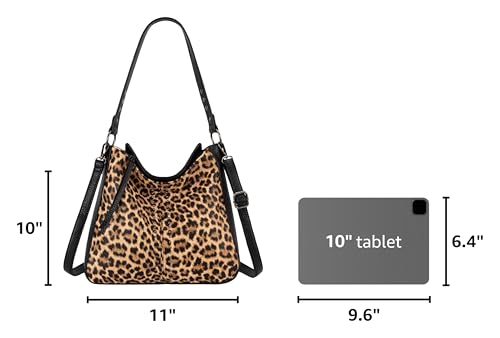 Montana West Hobo Bag for Women Crossbody Purse and Handbags Ladies Chic Shoulder Bags - color: Leopard