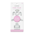 Gimme Beauty Fine Hair Claw Clips - Durable, No-Slip Design for Thin Hair - Mini Claw Clips Made from Strong & Break-Resistant Recycled Plastic - 3 Pack, Clear - color: Clear