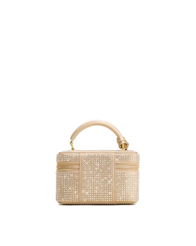 JW PEI Women's Cleo Box Shape Top Handle Bag - color: Champagne