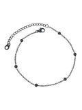 FindChic Stainless Steel Ankle Bracelets for Women, Waterproof Figaro/Cuban/Box/Beaded Chain Anklets, Summer Beach Foot Jewelry, 8.5''-10.5'' Adjustable Length, with Gift Box - style: Modern