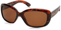 Foster Grant Women's Wrap Sunglasses - color: Tortoise/Amber