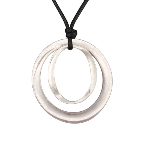Chunky Necklace for Women Boho Pendant Necklace Statement Western Choker Necklaces for Women Vintage Bohemian Jewelry - style: Bohemian Long Necklaces