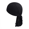 PURFUN Men Women Breathable Cycling Bandana Headscarf Adjustable Sweat Wicking Quick Dry Mesh Head Scarf Wrap Liner Skull Cap - color: Mesh-black