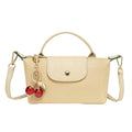 Dreubea Womens Chic Mini Bag Convertible Crossbody & Top-Handle Handbag for Everyday Elegance - color: Butter