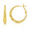 Gold Hoop Earrings for Women 14K Gold Plated Hoop Earrings Set, Large Medium Small Hoop Earrings Lightweight Hypoallergenic Huggie Statement Jewelry Gift for Women - color: Gold-B