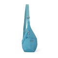 Baggallini Mini Sling - 12x7 Sling Crossbody Bag Backpack with Adjustable Shoulder Strap - color: Seaside Blue