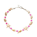 XAM 4pcs Bohemian Beach Charm Bracelet Set - Starfish & Shell Summer Jewelry for Vacation - color: B