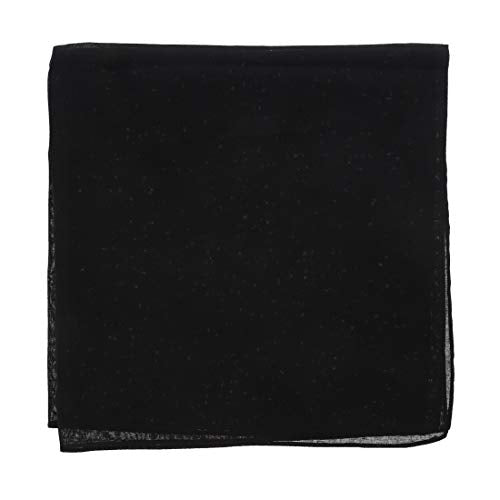 Motique Accessories Solid Color Bandana - Set of 4 - color: Red Black