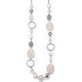 PEARL&CLUB Long Beaded Necklaces For Women - Sweater Chain Fashion Jewelry Necklace Gifts For Women - color: 23-White