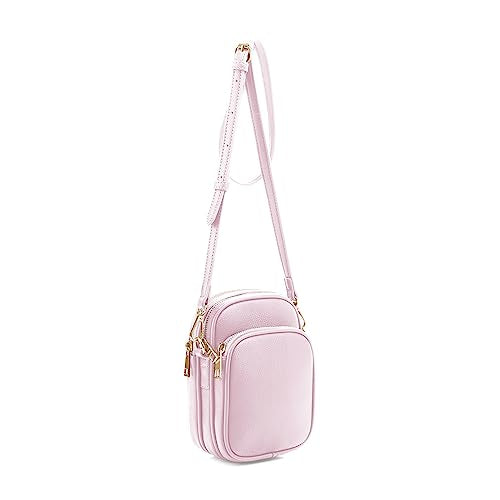 Mali+Lili, Josie Triple Zip Crossbody Bag - color: Blush