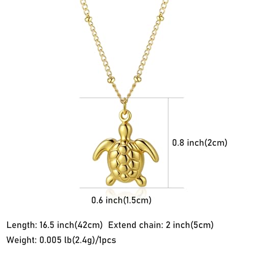 14K Gold Heart Necklace for Women Boho stainless steel waterproof Cute Dainty Love Pendant Necklaces for Women - color: Styie-5