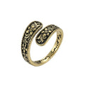Vintage Rings for Women Gold Adjustable Spoon Thumb Ring Boho Open Ring Unique Bohemian Jewelry Retro Accessory